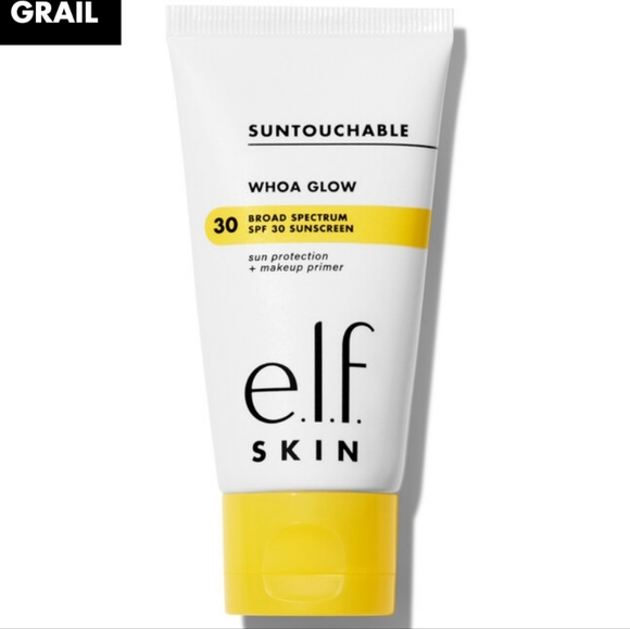 Elf Cosmetics Suntouchable Whoa Glow Sunscreen & Makeup Face Primer SPF 30 50ml - Picture 2 of 9